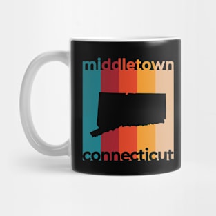 Middletown Connecticut Retro Mug